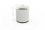 Aluminum Round Planter – 12" to 20" DIA