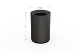 Aluminum Round Planter - Plantercraft