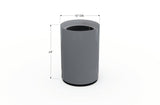 Aluminum Round Planter - Plantercraft