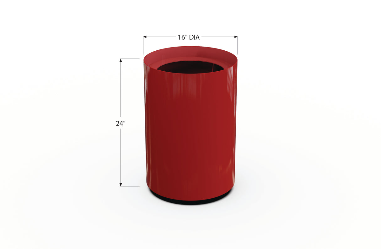 Aluminum Round Planter – 12" to 20" DIA