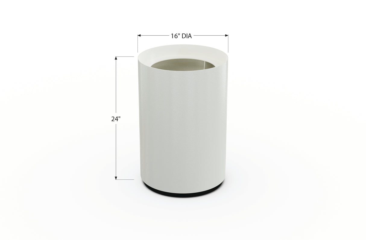 Aluminum Round Planter – 12" to 20" DIA
