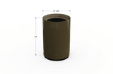 Aluminum Round Planter – 12" to 20" DIA