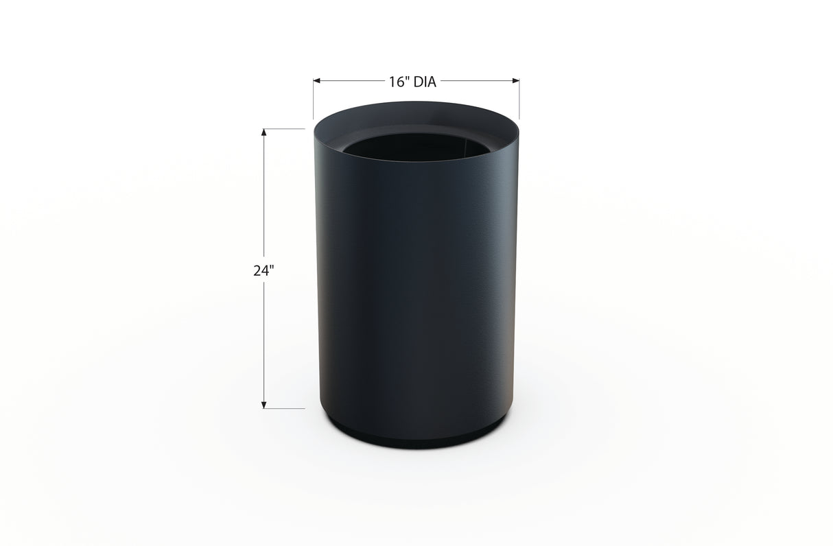 Aluminum Round Planter – 12" to 20" DIA