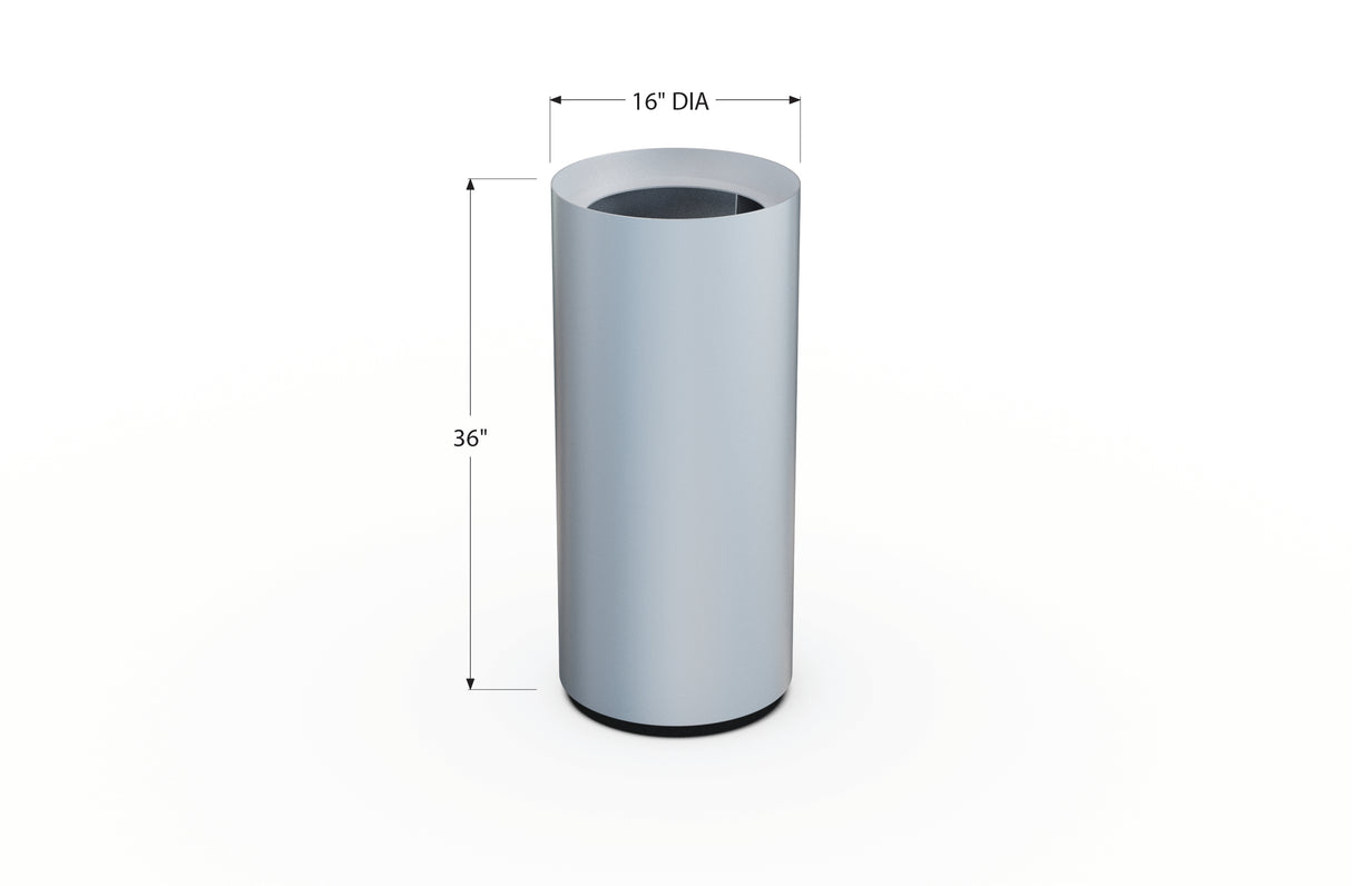 Aluminum Round Planter – 12" to 20" DIA