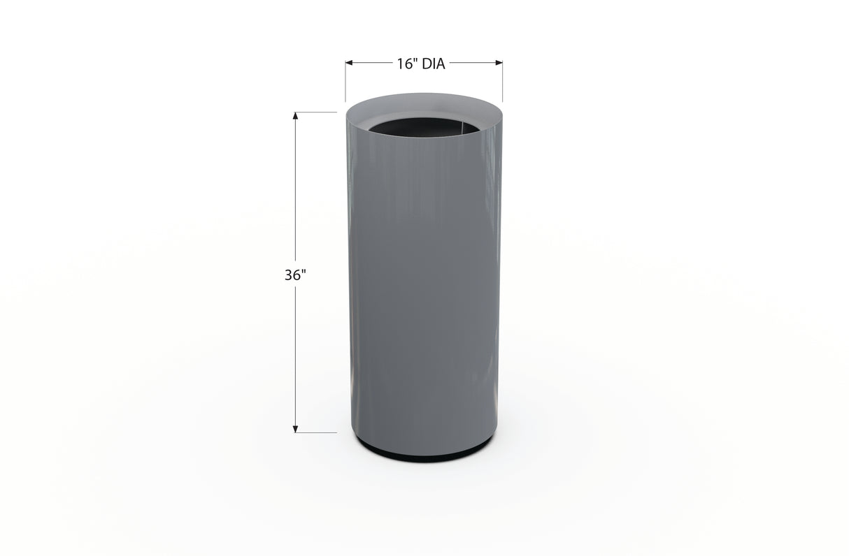 Aluminum Round Planter – 12" to 20" DIA