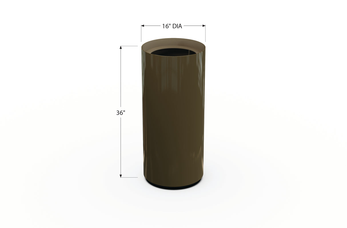Aluminum Round Planter – 12" to 20" DIA