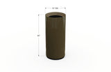 Aluminum Round Planter – 12" to 20" DIA