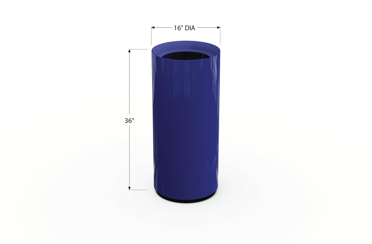 Aluminum Round Planter – 12" to 20" DIA