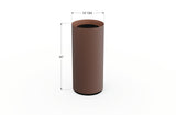 Aluminum Round Planter – 12" to 20" DIA