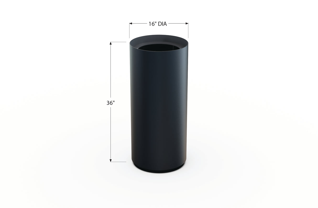Aluminum Round Planter – 12" to 20" DIA