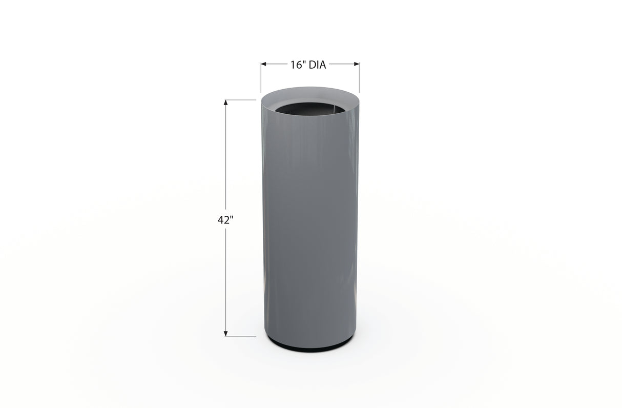 Aluminum Round Planter – 12" to 20" DIA