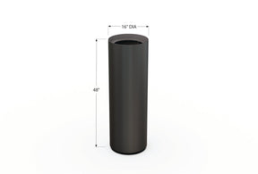 Aluminum Round Planter - Plantercraft