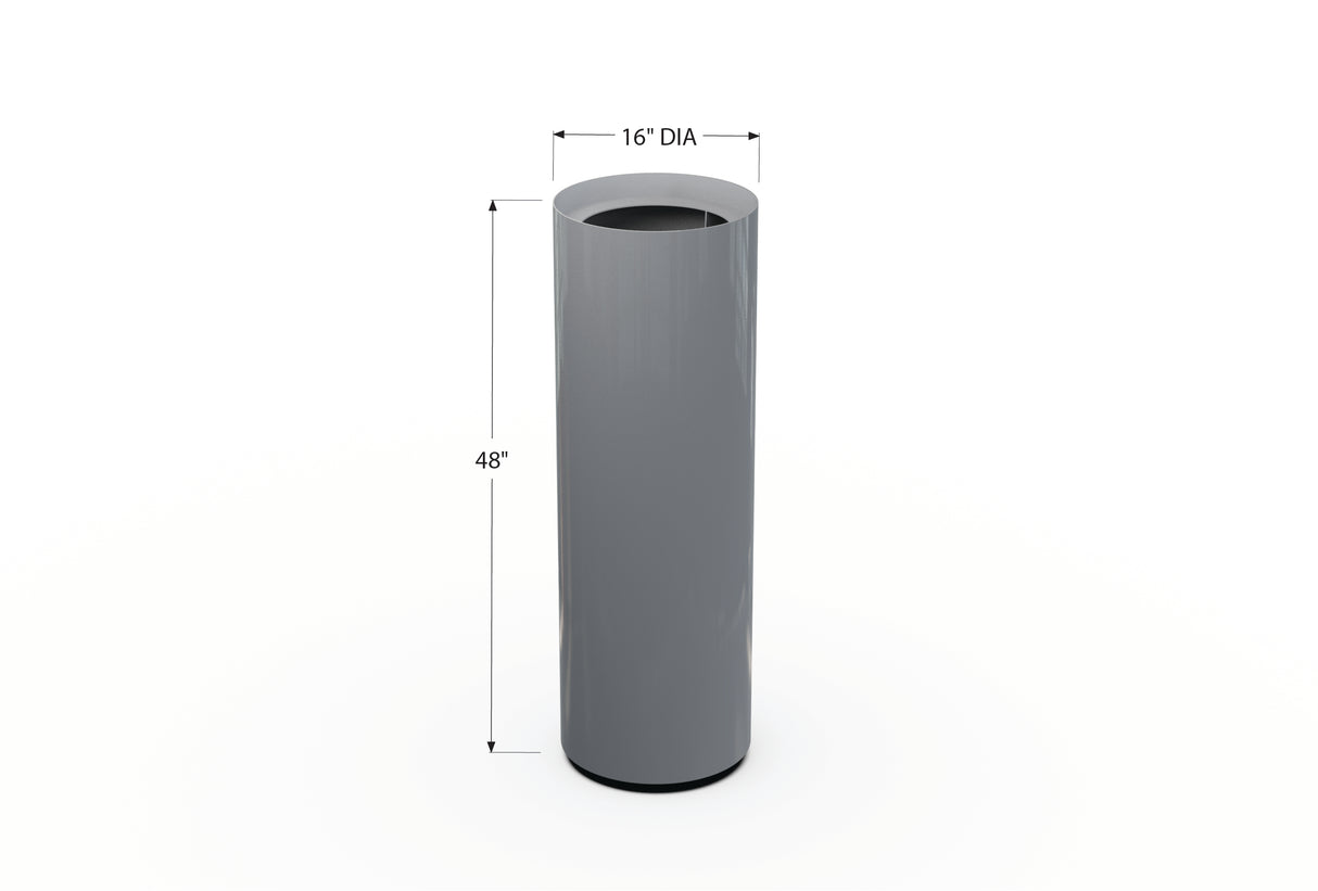 Aluminum Round Planter – 12" to 20" DIA