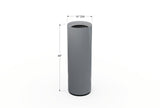 Aluminum Round Planter – 12" to 20" DIA