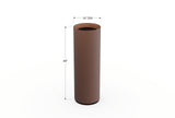 Aluminum Round Planter – 12" to 20" DIA