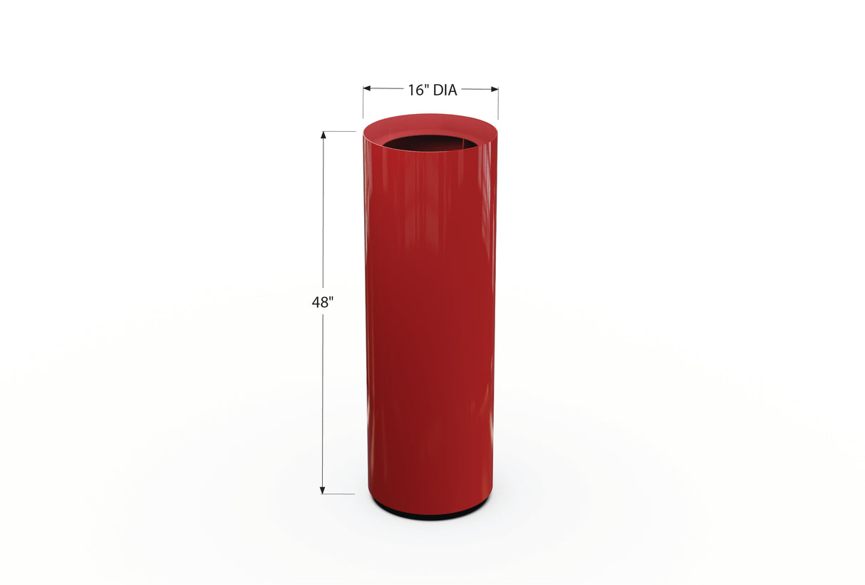 Aluminum Round Planter – 12" to 20" DIA