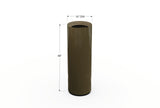 Aluminum Round Planter – 12" to 20" DIA