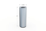 Aluminum Round Planter – 12" to 20" DIA