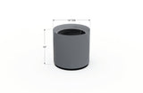 Aluminum Round Planter - Plantercraft