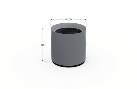 Aluminum Round Planter - Plantercraft