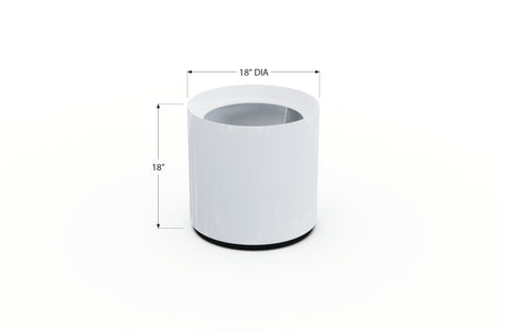 Aluminum Round Planter - Plantercraft