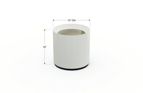 Aluminum Round Planter - Plantercraft