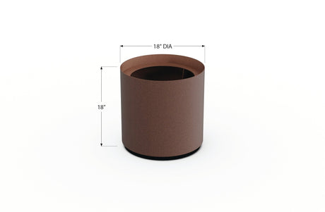 Aluminum Round Planter - Plantercraft