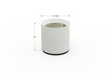Aluminum Round Planter – 12" to 20" DIA