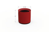 Aluminum Round Planter – 12" to 20" DIA