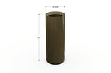 Aluminum Round Planter - Plantercraft
