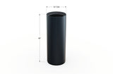 Aluminum Round Planter – 12" to 20" DIA