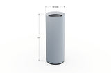 Aluminum Round Planter – 12" to 20" DIA