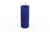 Aluminum Round Planter – 12" to 20" DIA