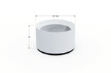 Aluminum Round Planter - Plantercraft