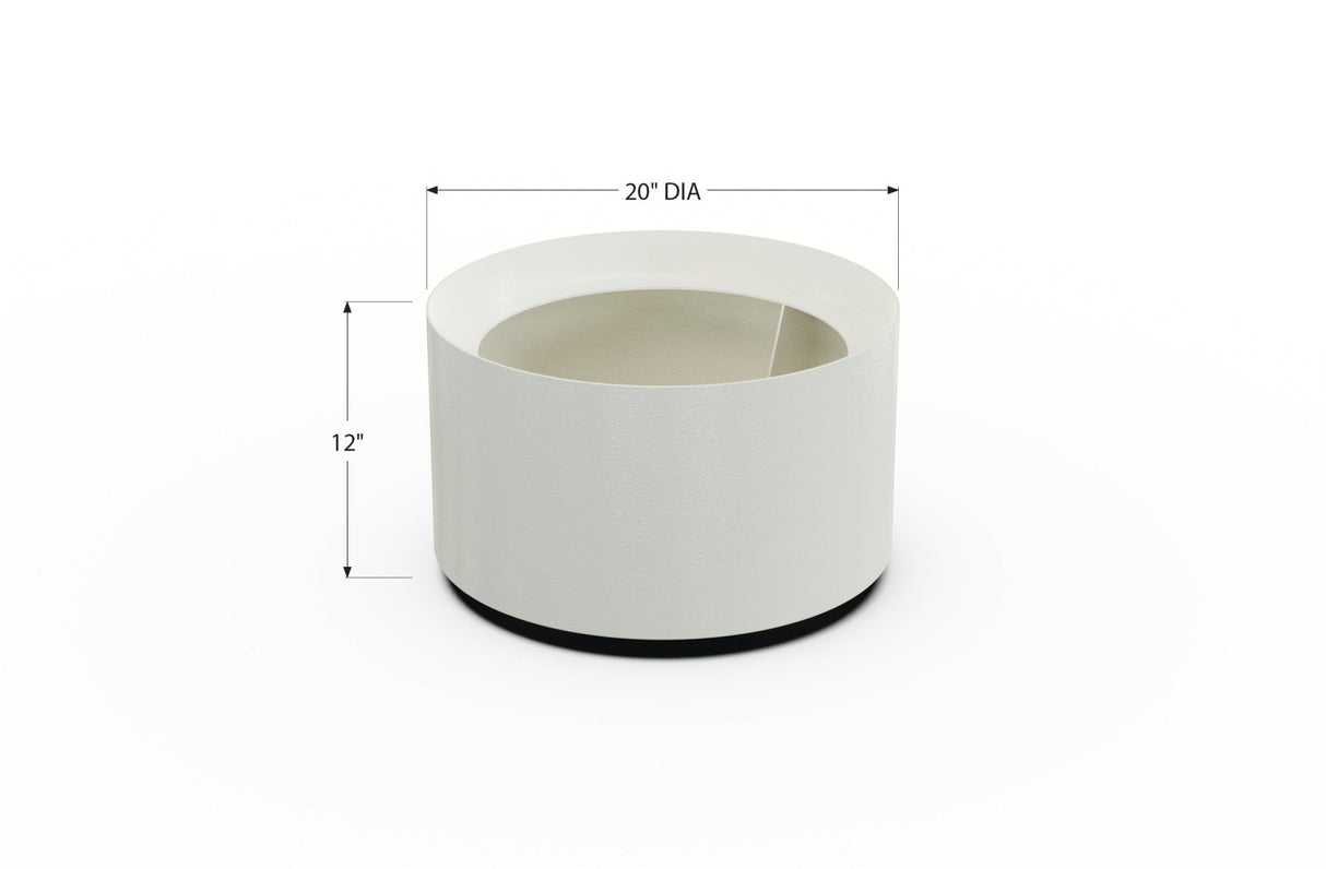 Aluminum Round Planter - Plantercraft