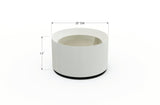 Aluminum Round Planter - Plantercraft