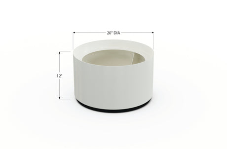 Aluminum Round Planter - Plantercraft