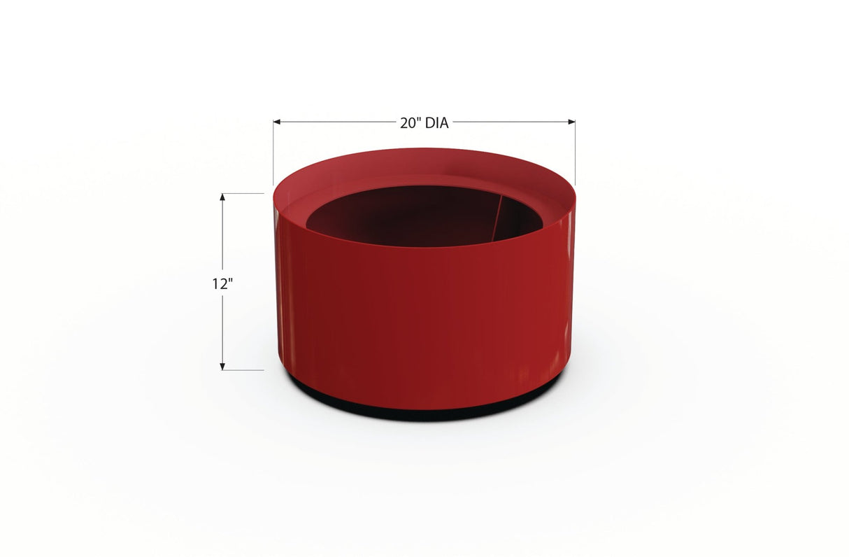 Aluminum Round Planter - Plantercraft