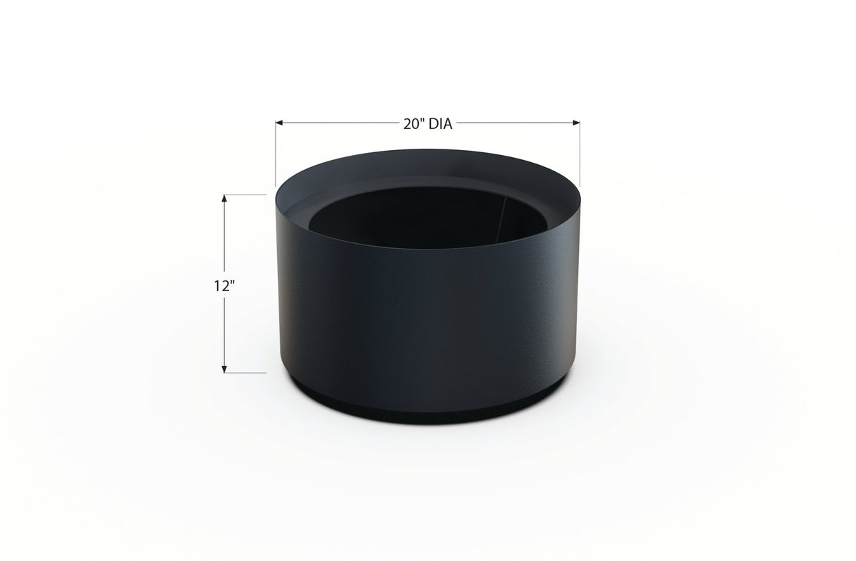 Aluminum Round Planter - Plantercraft