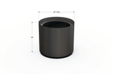 Aluminum Round Planter - Plantercraft