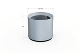 Aluminum Round Planter - Plantercraft