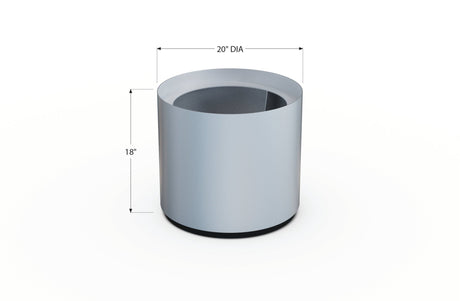 Aluminum Round Planter - Plantercraft