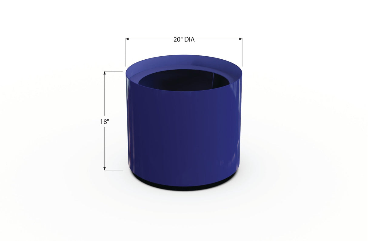 Aluminum Round Planter - Plantercraft