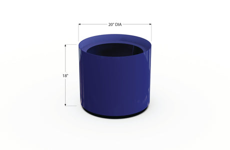 Aluminum Round Planter - Plantercraft