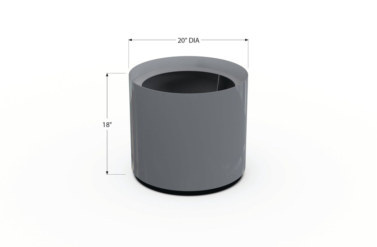 Aluminum Round Planter - Plantercraft
