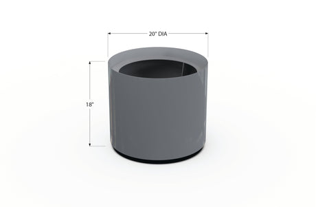 Aluminum Round Planter - Plantercraft