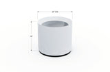 Aluminum Round Planter - Plantercraft