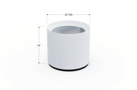 Aluminum Round Planter - Plantercraft