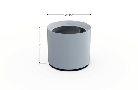 Aluminum Round Planter - Plantercraft