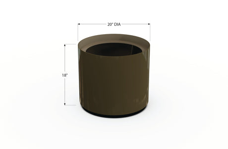 Aluminum Round Planter - Plantercraft